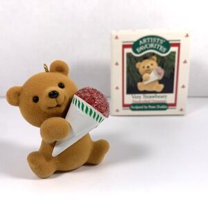 Vintage Hallmark Ornament Artist's Favorites~"Very Strawberry~ 1988